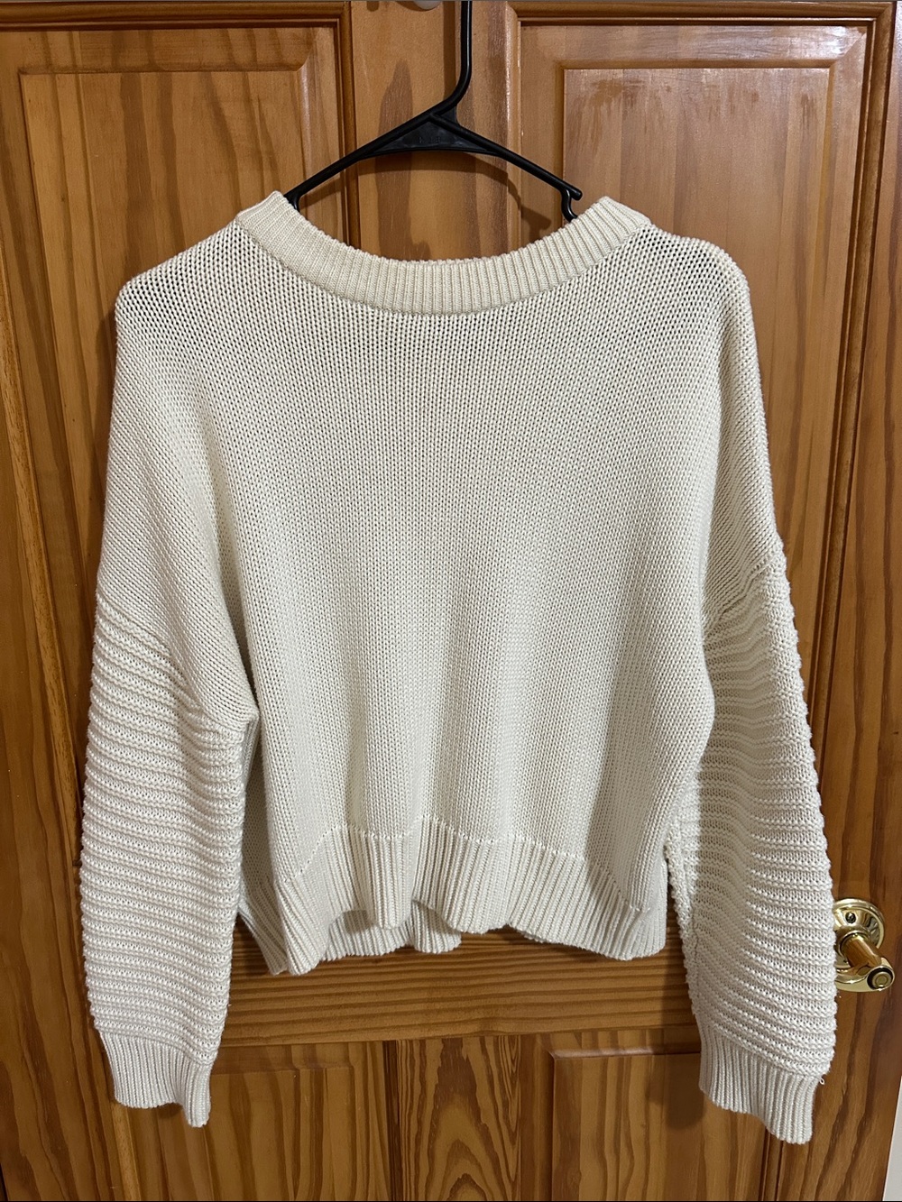 Top shop cream sweater